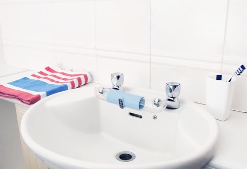 Water saving mixer - saving, for